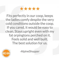 K&H Pet Products Thermo Chicken Perch, Black -Cheap K&H Pet Products || Nutro Store 199078 PT6. SY630 V1627350411