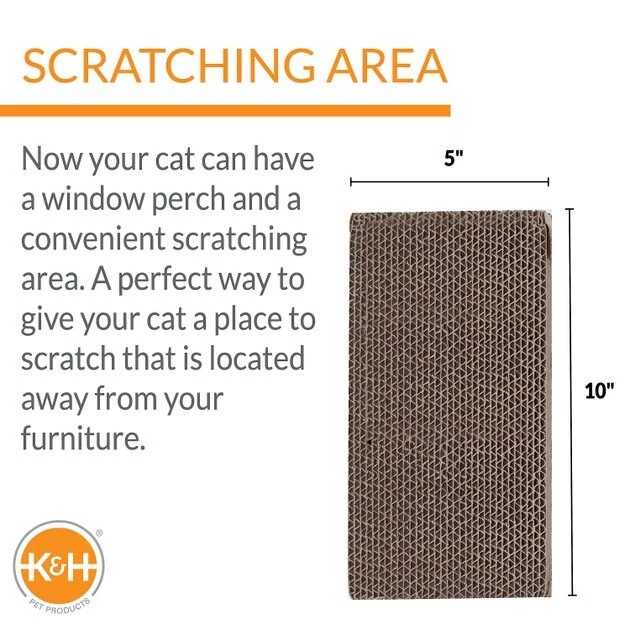 K&H Pet Products EZ Mount Window Cat Scratcher Refill 5 K&H Pet Products EZ Mount Window Cat Scratcher Refill - Image 3