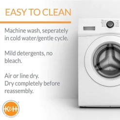 K&H Pet Products Self-Warming Bolster Dog Bed, Gray/Black -Cheap K&H Pet Products || Nutro Store 199095 PT4. SY630 V1637625492