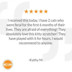 K&H Pet Products Creative Kitty Scratch, Ramp & Groom Cat Toy with Catnip -Cheap K&H Pet Products || Nutro Store 199113 PT5. SY630 V1622590638