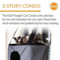 K&H Pet Products Hangin' Multi-Story Cat Condo -Cheap K&H Pet Products || Nutro Store 247919 PT2. SY630 V1637624787