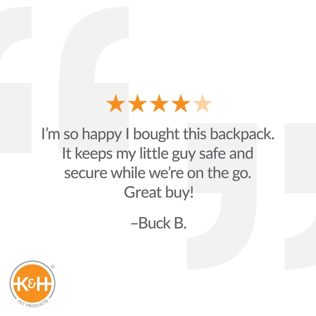 K&H Pet Products Travel Bike Dog Backpack 7 K&H Pet Products Travel Bike Dog Backpack - Image 5