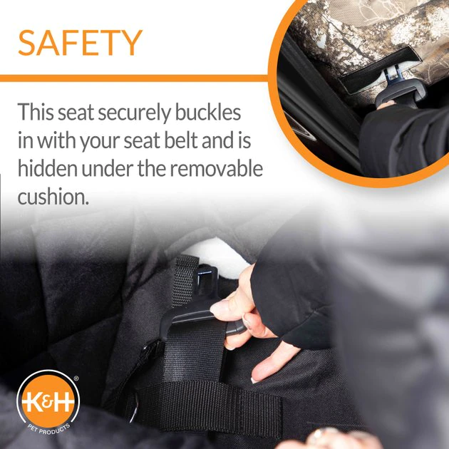 K&H Pet Products Bucket Booster Dog & Cat Car Seat 5 K&H Pet Products Bucket Booster Dog & Cat Car Seat - Image 3