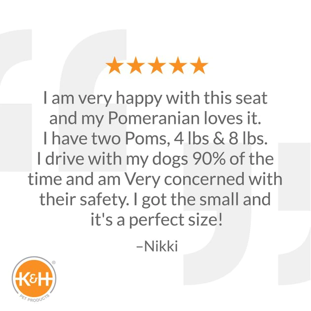 K&H Pet Products Bucket Booster Dog & Cat Car Seat 10 K&H Pet Products Bucket Booster Dog & Cat Car Seat - Image 8