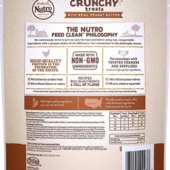 Nutro Natural Choice Adult Chicken & Brown Rice Recipe Dry Food + Crunchy with Real Peanut Butter Dog Treats -Cheap K&H Pet Products || Nutro Store 293442 PT6. SY630 V1620005241