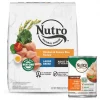 Nutro Natural Choice Large Breed Adult Chicken & Brown Rice Recipe Dry Food + Hearty Stew Tender Chicken, Carrot & Pea Stew Grain-Free Canned Dog Food