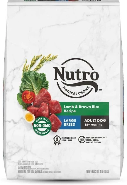 Nutro Natural Choice Large Breed Adult Lamb & Brown Rice Recipe Dry Food + Crunchy with Real Mixed Berries Dog Treats 4 Nutro Natural Choice Large Breed Adult Lamb & Brown Rice Recipe Dry Food + Crunchy with Real Mixed Berries Dog Treats - Image 2