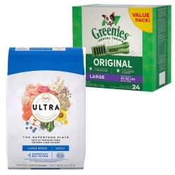 Nutro||Greenies Nutro Ultra Large Breed Adult Dry Food + Greenies Large Dental Dog Treats