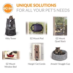 K&H Pet Products EZ Mount Triple Stack Cat Furniture -Cheap K&H Pet Products || Nutro Store 296493 PT7. SY630 V1627949588