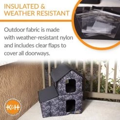 K&H Pet Products Unheated Two-Story Kitty House -Cheap K&H Pet Products || Nutro Store 296499 PT3. SY630 V1635437495