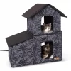 K&H Pet Products Heated Two-Story Kitty House -Cheap K&H Pet Products || Nutro Store 296500 MAIN. SY630 V1627945887
