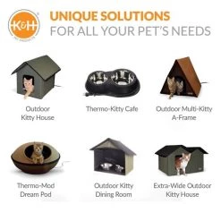 K&H Pet Products Heated Two-Story Kitty House -Cheap K&H Pet Products || Nutro Store 296500 PT8. SY630 V1627946291