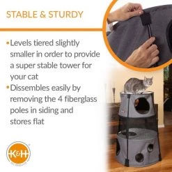 K&H Pet Products Kitty Tower Cat Furniture -Cheap K&H Pet Products || Nutro Store 296509 PT4. SY630 V1635187590