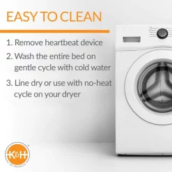 K&H Pet Products Mother's Heartbeat Fleece Puppy Crate Pad -Cheap K&H Pet Products || Nutro Store 296525 PT5. SY630 V1627949510