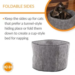 K&H Pet Products Amazin' Snuggle Cup Cat Bed -Cheap K&H Pet Products || Nutro Store 296530 PT2. SY630 V1627941121