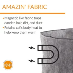 K&H Pet Products Amazin' Snuggle Cup Cat Bed -Cheap K&H Pet Products || Nutro Store 296530 PT3. SY630 V1627948271