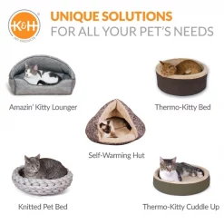 K&H Pet Products Amazin' Snuggle Cup Cat Bed -Cheap K&H Pet Products || Nutro Store 296530 PT6. SY630 V1627951850