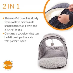 K&H Pet Products Heated Thermo Cat Cave -Cheap K&H Pet Products || Nutro Store 296535 PT2. SY630 V1627947699