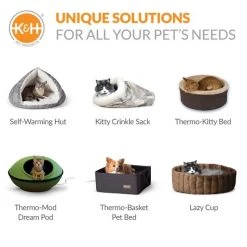 K&H Pet Products Knitted Cat Bed -Cheap K&H Pet Products || Nutro Store 296538 PT7. SY630 V1627946187