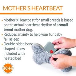 K&H Pet Products Mother’s Heartbeat Heated Bolster Puppy Bed -Cheap K&H Pet Products || Nutro Store 316708 PT2. SY630 V1637622491