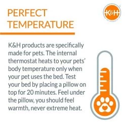 K&H Pet Products Mother’s Heartbeat Heated Bolster Puppy Bed -Cheap K&H Pet Products || Nutro Store 316708 PT6. SY630 V1637623469