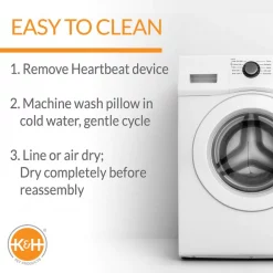 K&H Pet Products Mother's Heartbeat Kitty Heart Pillow -Cheap K&H Pet Products || Nutro Store 316728 PT4. SY630 V1637626652