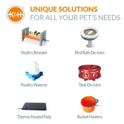 K&H Pet Products Thermo-Farm Animal Mat, Black -Cheap K&H Pet Products || Nutro Store 320335 PT8. SY630 V1637627594