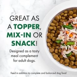 Nutro So Simple Meal Complement Chicken & Duck Recipe in Bone Broth Grain-Free Wet Dog Food Topper, 2-oz tray, case of 10 -Cheap K&H Pet Products || Nutro Store 363762 PT2. SY630 V1643133699