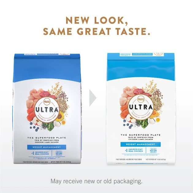 Nutro Ultra Adult Weight Management Chicken, Lamb & Salmon Recipe Dry Dog Food 4 Nutro Ultra Adult Weight Management Chicken, Lamb & Salmon Recipe Dry Dog Food - Image 2