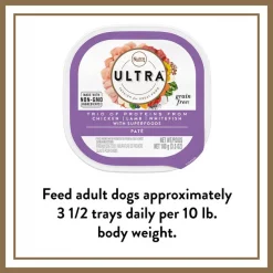 Nutro Ultra Grain-Free Trio Protein Chicken, Lamb & Whitefish Pate with Superfoods Adult Wet Dog Food Trays -Cheap K&H Pet Products || Nutro Store 52139 PT7. SY630 V1617056273