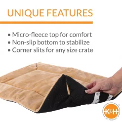 K&H Pet Products Self-Warming Dog Crate Pad, Tan -Cheap K&H Pet Products || Nutro Store 61465 PT2. SY630 V1626385284
