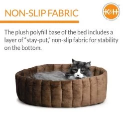 K&H Pet Products Lazy Cup Cat Bed, Tan/Mocha -Cheap K&H Pet Products || Nutro Store 61597 PT2. SY630 V1627948927