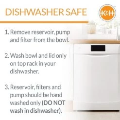 K&H Pet Products CleanFlow Filtered Water Dog Bowl with Reservoir -Cheap K&H Pet Products || Nutro Store 61714 PT4. SY630 V1637622457