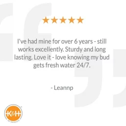 K&H Pet Products CleanFlow Filtered Water Dog Bowl with Reservoir -Cheap K&H Pet Products || Nutro Store 61714 PT5. SY630 V1637622384