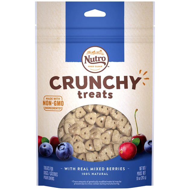 Nutro Crunchy with Real Mixed Berries Dog Treats 3 Nutro Crunchy with Real Mixed Berries Dog Treats