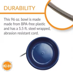 K&H Pet Products Thermal-Bowl Plastic Dog & Cat Bowl, 96-oz -Cheap K&H Pet Products || Nutro Store 69530 PT4. SY630 V1611772679