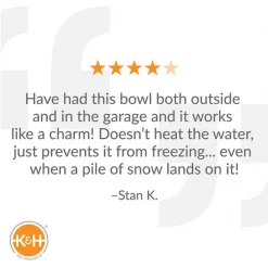 K&H Pet Products Thermal-Bowl Stainless Steel Dog & Cat Bowl, 102-oz -Cheap K&H Pet Products || Nutro Store 69531 PT5. SY630 V1613068082