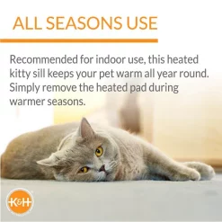 K&H Pet Products Thermo-Kitty Sill Cat Window Perch -Cheap K&H Pet Products || Nutro Store 69545 PT3. SY630 V1620847357