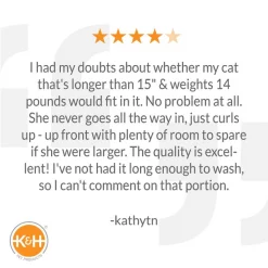 K&H Pet Products Kitty Crinkle Sack Cat Bed -Cheap K&H Pet Products || Nutro Store 69669 PT5. SY630 V1622598176