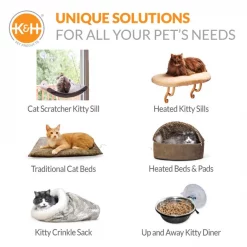 K&H Pet Products Kitty Crinkle Sack Cat Bed -Cheap K&H Pet Products || Nutro Store 69669 PT6. SY630 V1622597575