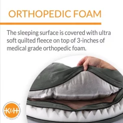 K&H Pet Products Deluxe Orthopedic Bolster Cat & Dog Bed -Cheap K&H Pet Products || Nutro Store 69683 PT2. SY630 V1626397593