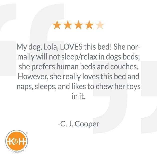 K&H Pet Products Orthopedic Bolster Cat & Dog Bed 7 K&H Pet Products Orthopedic Bolster Cat & Dog Bed - Image 5