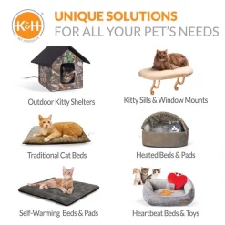 K&H Pet Products Heated Kitty Sleephouse -Cheap K&H Pet Products || Nutro Store 72240 PT8. SY630 V1637625224