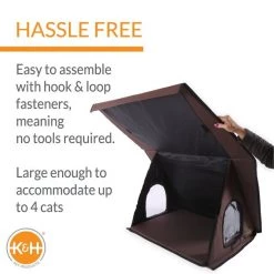 K&H Pet Products Outdoor Unheated Multi-Kitty A-Frame House -Cheap K&H Pet Products || Nutro Store 72244 PT3. SY630 V1611771434