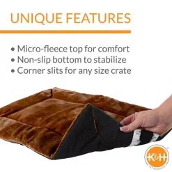 K&H Pet Products Self-Warming Dog Crate Pad, Mocha -Cheap K&H Pet Products || Nutro Store 75078 PT3. SY630 V1614709888
