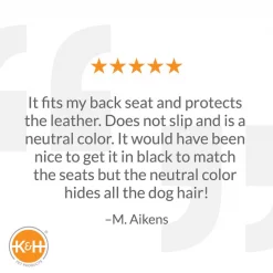 K&H Pet Products Deluxe Car Seat Saver -Cheap K&H Pet Products || Nutro Store 75138 PT6. SY630 V1626390438