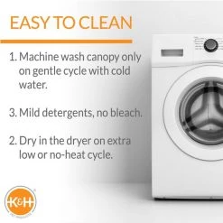 K&H Pet Products Cot Canopy for Elevated Dog Bed, Tan -Cheap K&H Pet Products || Nutro Store 78458 PT3. SY630 V1624631618