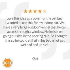 K&H Pet Products Cot Canopy for Elevated Dog Bed, Tan -Cheap K&H Pet Products || Nutro Store 78458 PT5. SY630 V1624632470