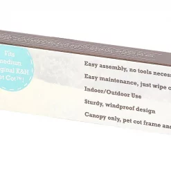 K&H Pet Products Cot Canopy for Elevated Dog Bed, Tan -Cheap K&H Pet Products || Nutro Store 78458 PT8. SY630 V1542647820