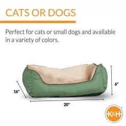 K&H Pet Products Self-Warming Two Tone Lounge Sleeper Bolster Cat & Dog Bed -Cheap K&H Pet Products || Nutro Store 78487 PT3. SY630 V1607149628